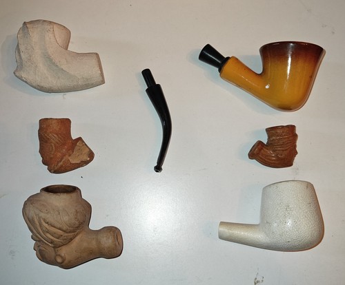 Pipe pipa terracotta nuove - pipe, in