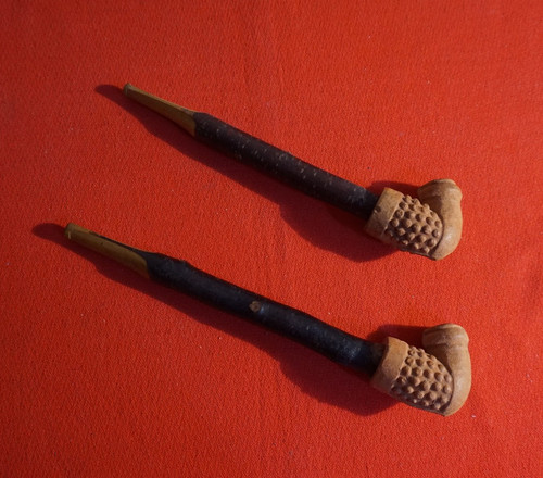 Coppia pipe artigianali