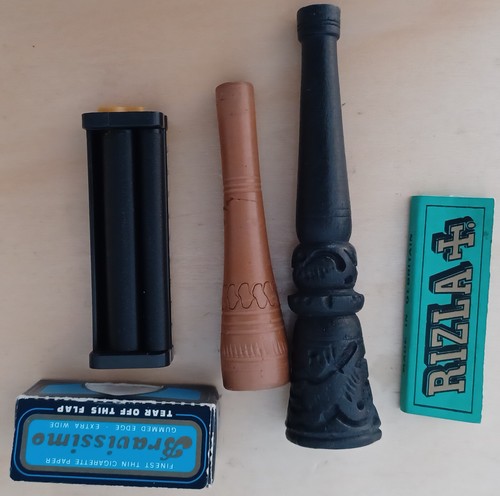 Pipe legno e terracotta - legno,
