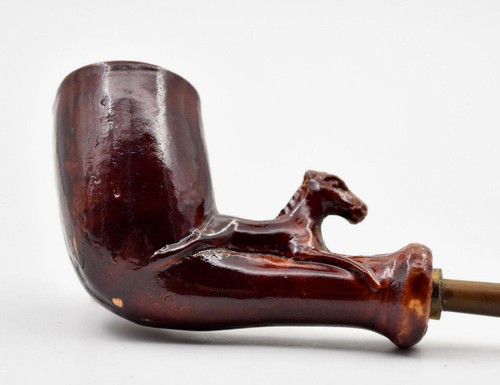 Pipe fantaisie terracotta - in,