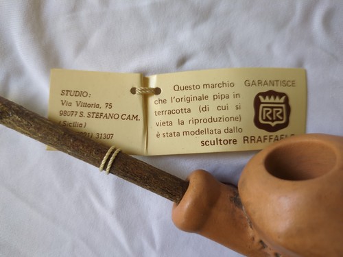 Pipa siciliana terracotta - siciliana, in